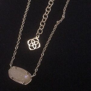 Kendra Scott Elisa Silver Pendant Necklace